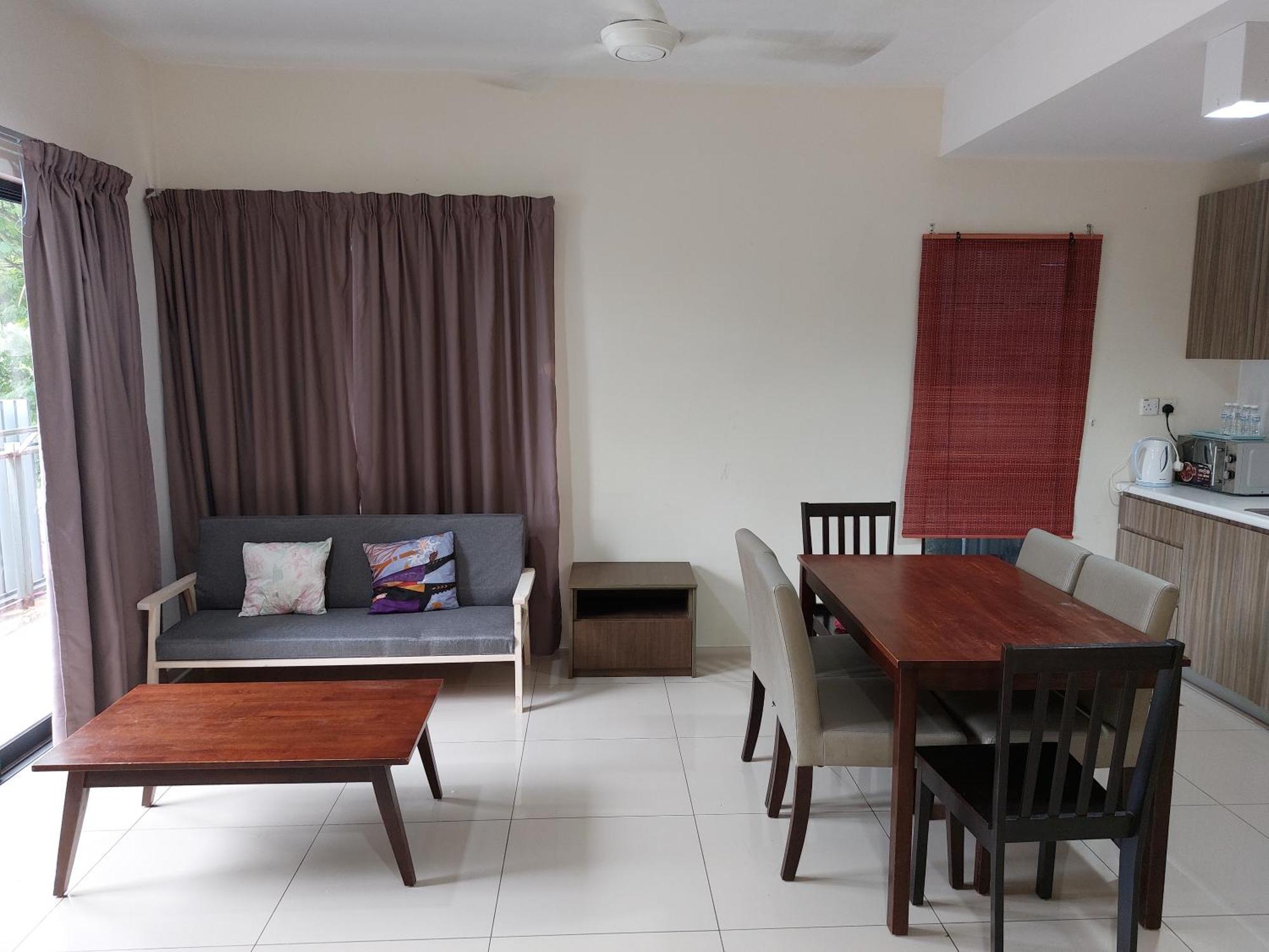 Cozy Swiss Garden Beach Resort Residence Kampung Sungai Karang Kültér fotó